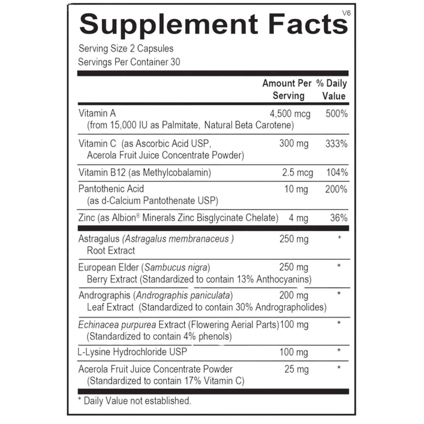 Viracid || Ortho Molecular Products ||