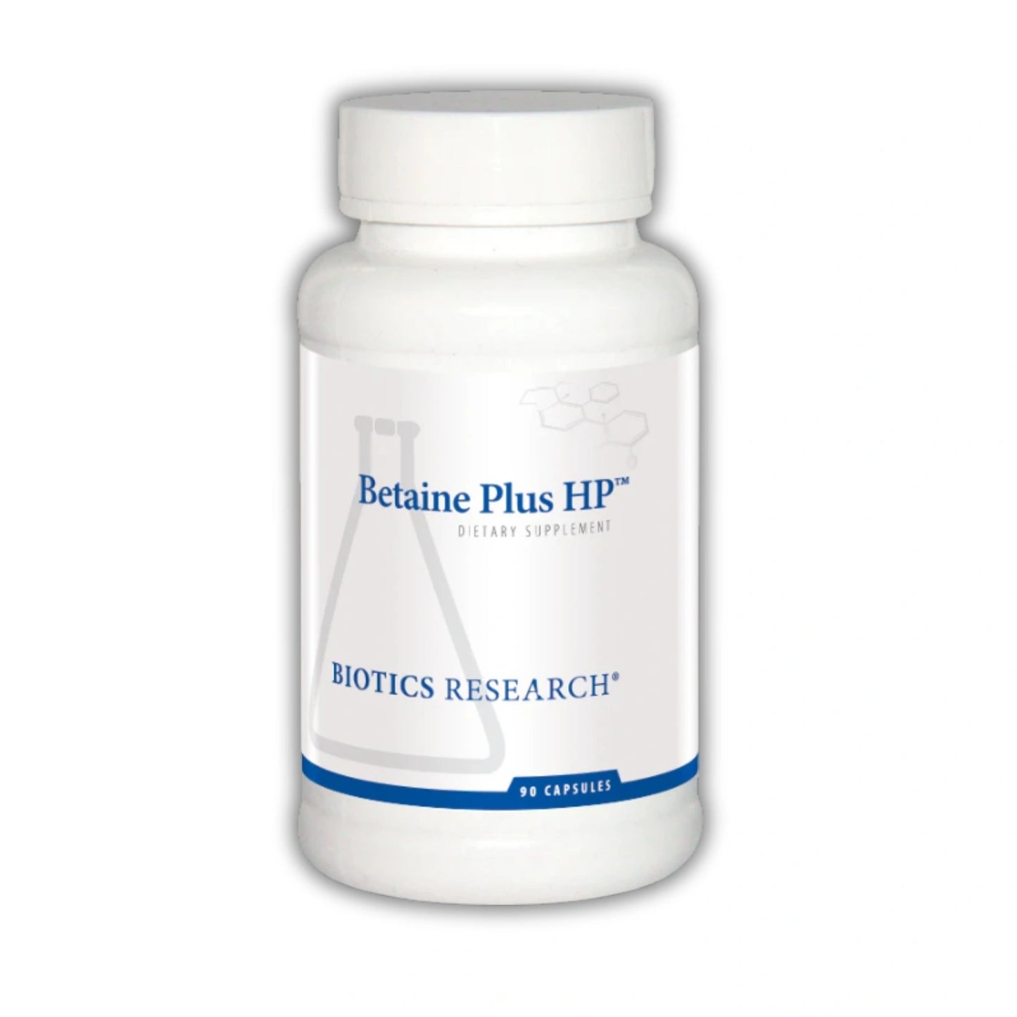 Betaine Plus HP || 90 Capsules || Biotics Research ||