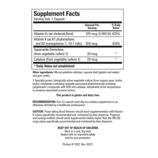 Bio-DK Caps || 60 Capsules || Biotics Research ||