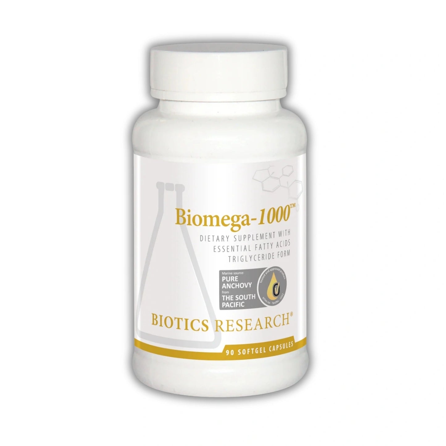 Biomega-1000 || 90 Softgels || Biotics Research ||