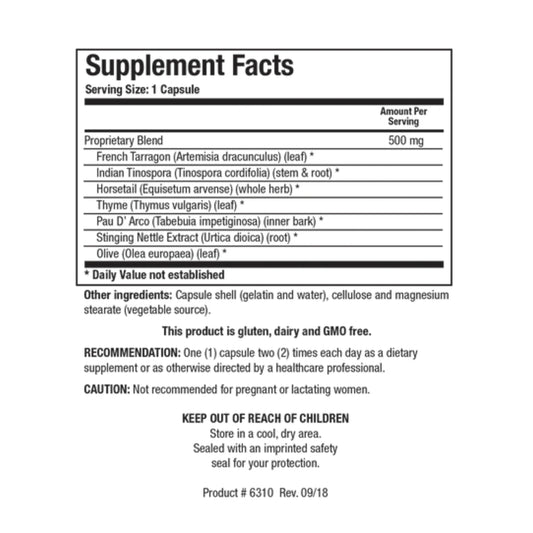 FC-Cidal || 120 Capsules || Biotics Research ||