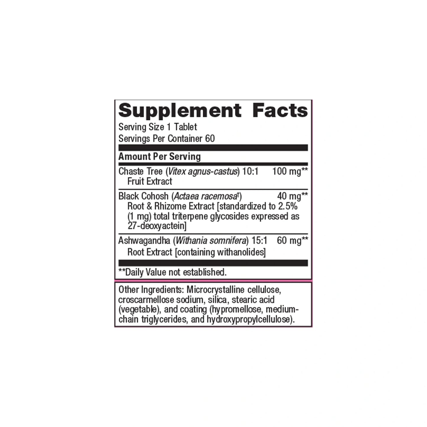 Chasteberry Plus || 60 Tablets || Metagenics ||