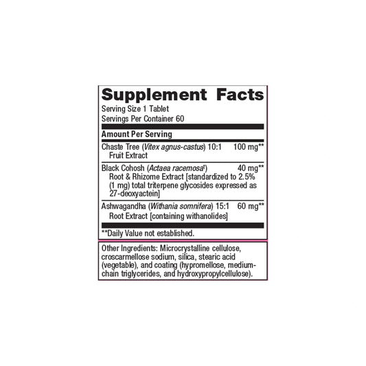 Chasteberry Plus || 60 Tablets || Metagenics ||