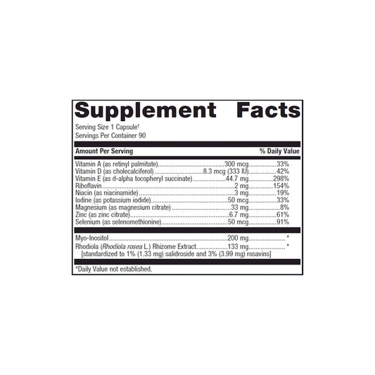 Thyrosol Capsules || 90 Capsules || Metagenics ||