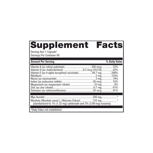 Thyrosol || 90 Capsules || Metagenics ||