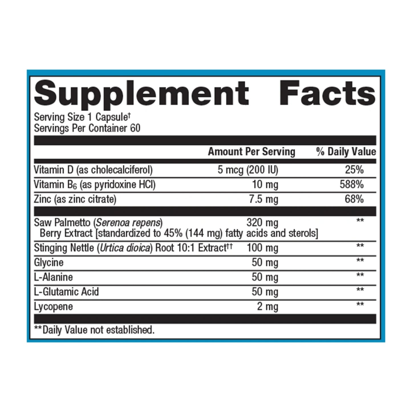 Ultra Prostagen || 60 Capsules || Metagenics ||