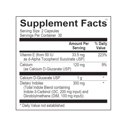 CDG EstroDIM || Ortho Molecular Products ||