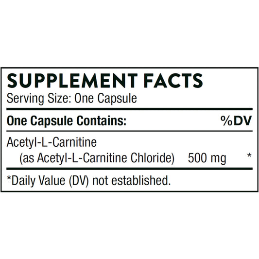 Carnityl || 60 Capsules || Thorne ||