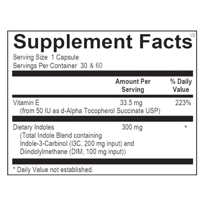 EstroDIM-Suppliment-facts-by-ortho-molecular-products