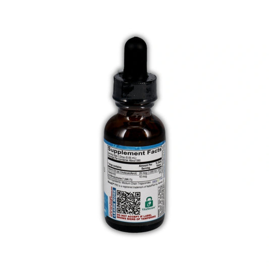 Liquid Vitamin D3 with K2 - Ortho Molecular Products