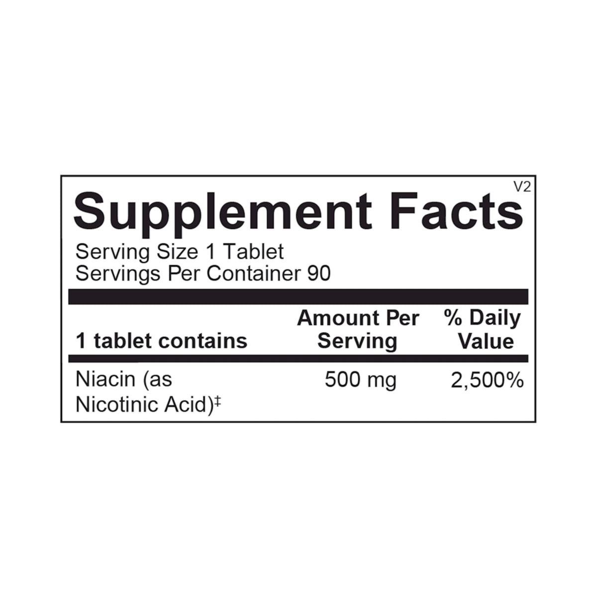 Time Release Niacin
