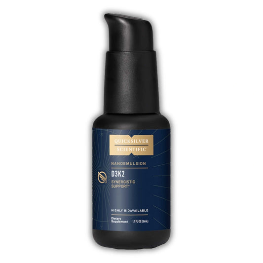 Nanoemulsified Vitamin D3/K2 || 1.7 fl oz || Quicksilver Scientific ||